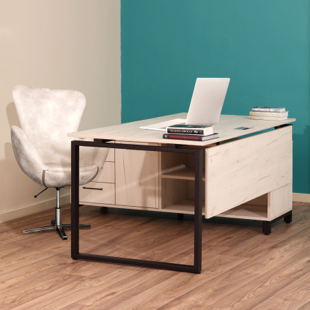 Стол руководителя ОЛЕСУНН 2 с тумбой левой Стол руководителя ОЛЕСУНН 2 с тумбой левой